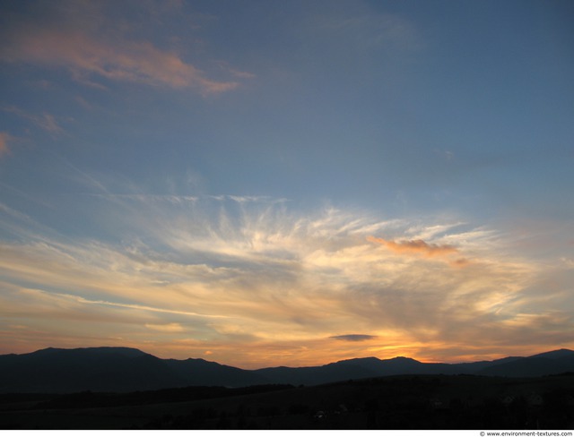 Blue Clouded Skies