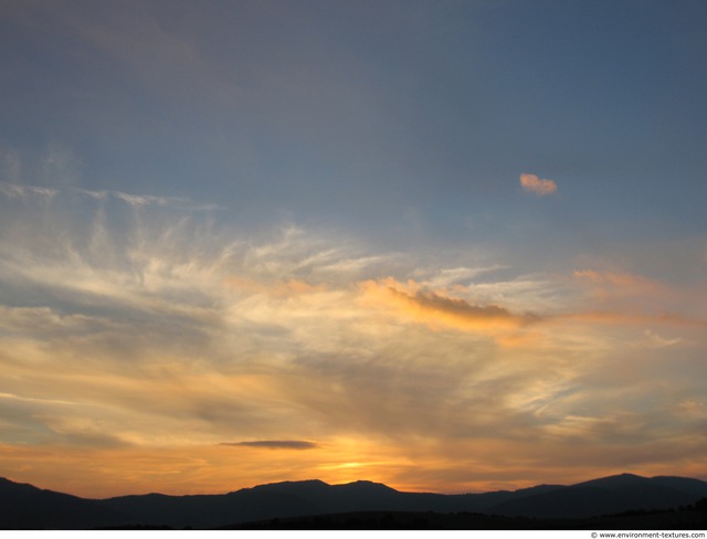 Blue Clouded Skies