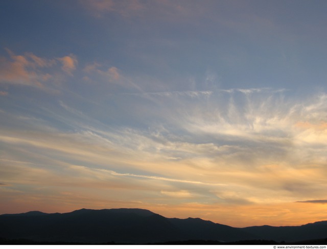 Blue Clouded Skies