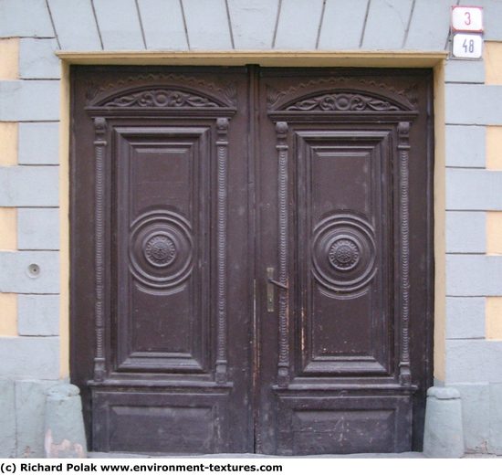 Ornate Wooden Doors