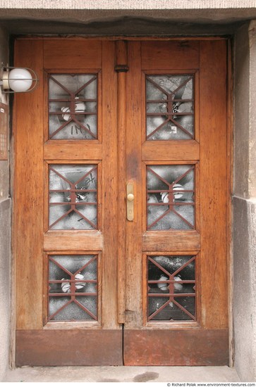 Double Wooden Doors