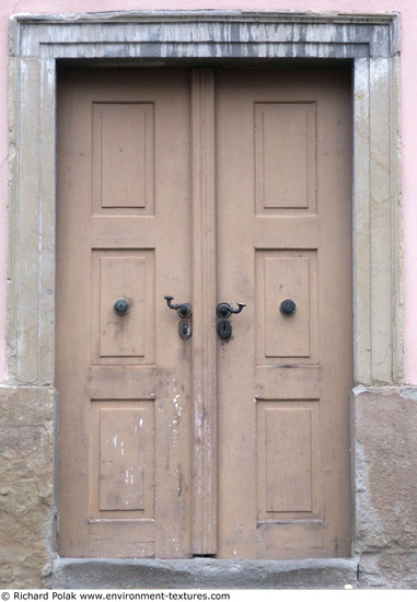 Double Wooden Doors