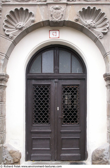 Double Wooden Doors