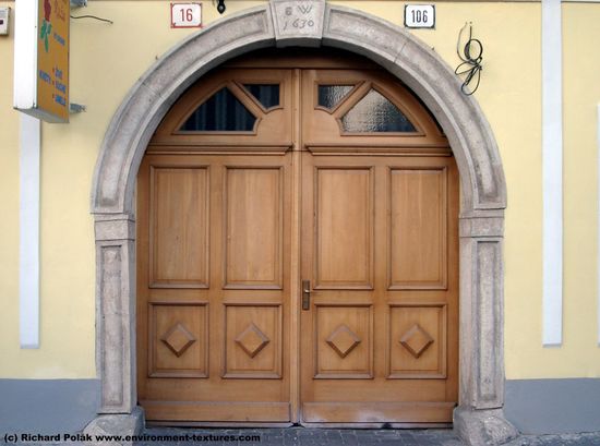 Double Wooden Doors