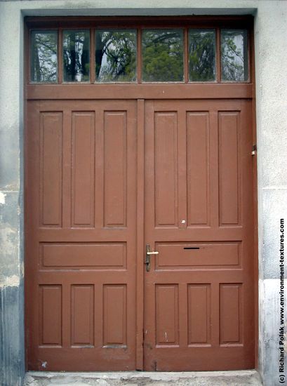 Double Wooden Doors