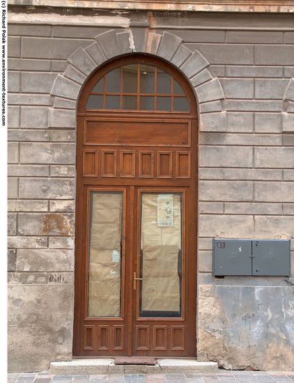 Double Wooden Doors