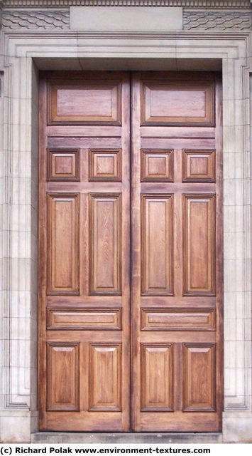 Double Wooden Doors