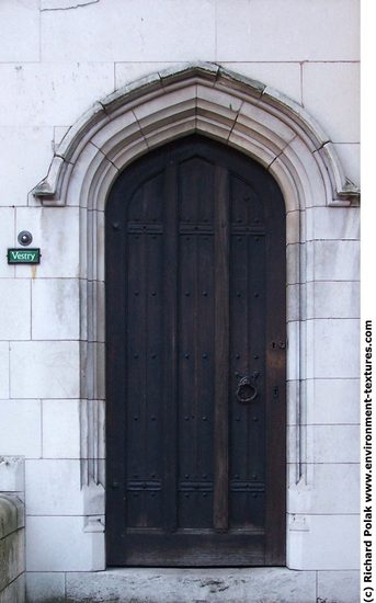 Single Old Wooden Doors