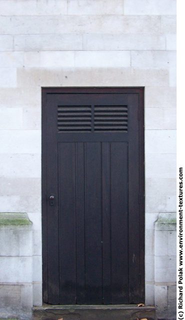 Single Old Wooden Doors