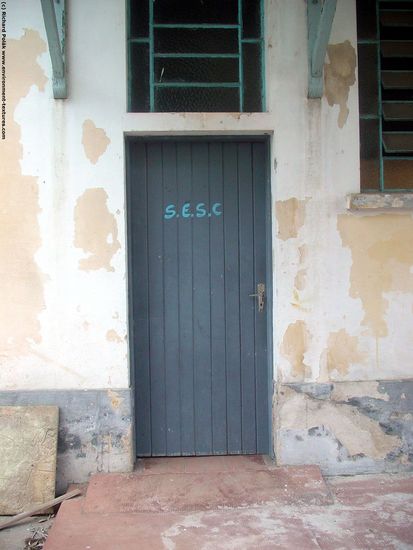 Single Old Wooden Doors