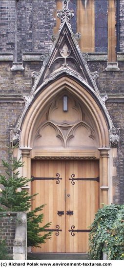 Ornate Wooden Doors