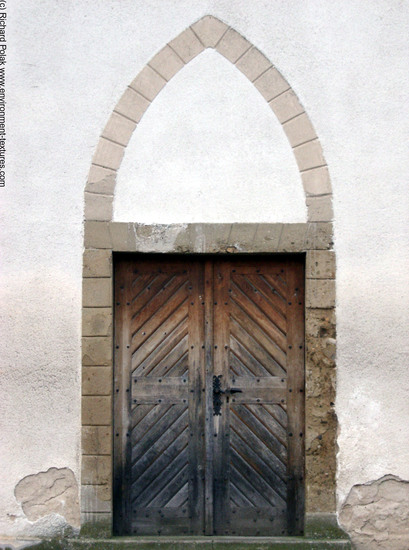 Double Wooden Doors