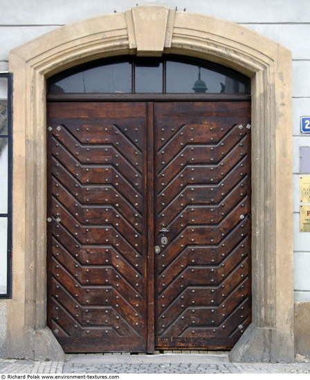 Double Wooden Doors