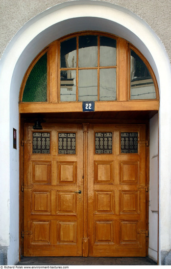 Double Wooden Doors