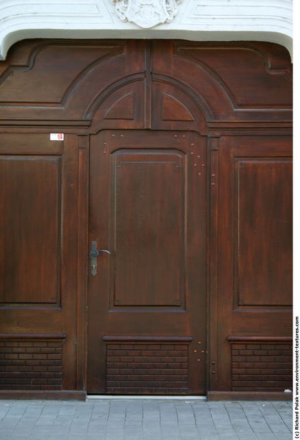 Single Old Wooden Doors