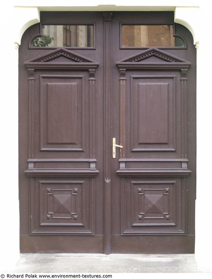 Ornate Wooden Doors