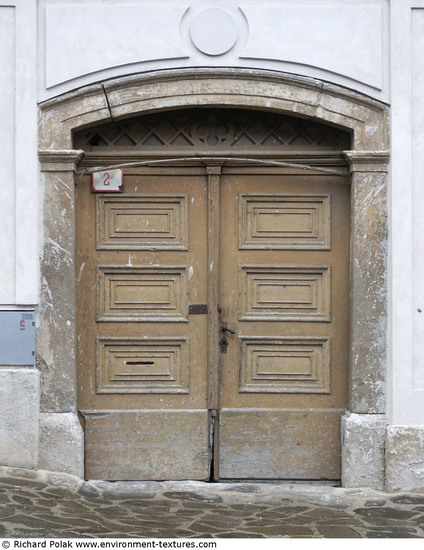 Double Wooden Doors