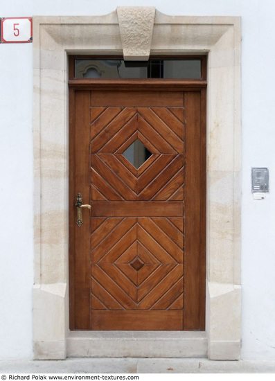 Single Old Wooden Doors