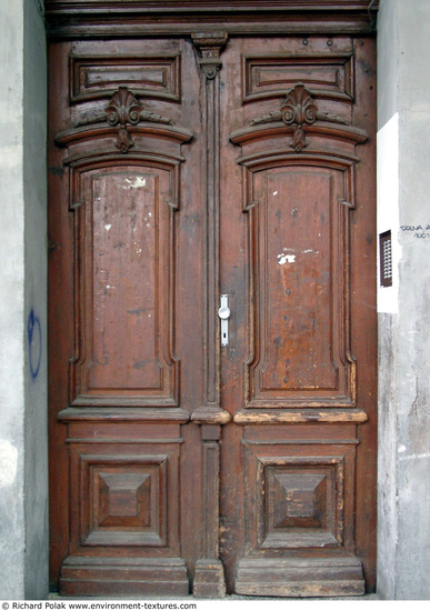 Ornate Wooden Doors