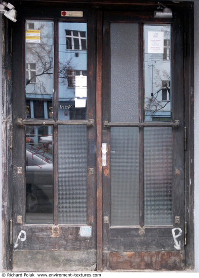 Double Wooden Doors