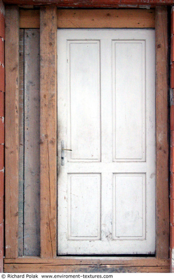 Single Old Wooden Doors