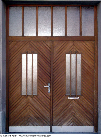 Double Wooden Doors