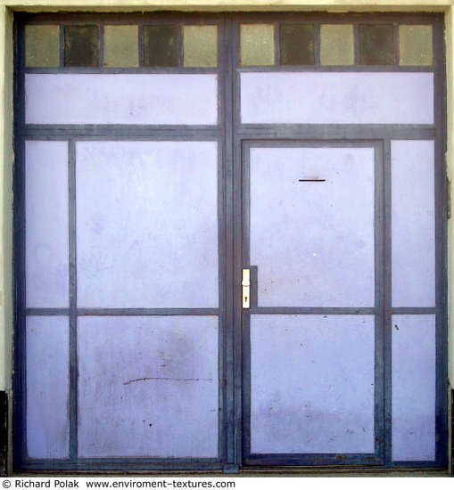 Double Metal Doors