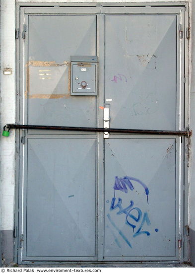 Double Metal Doors