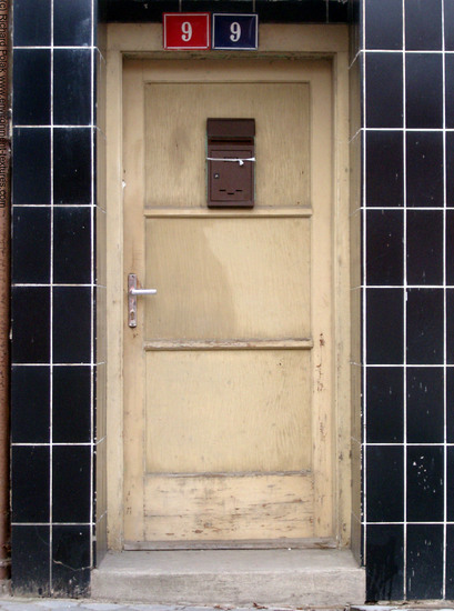 Single Old Wooden Doors