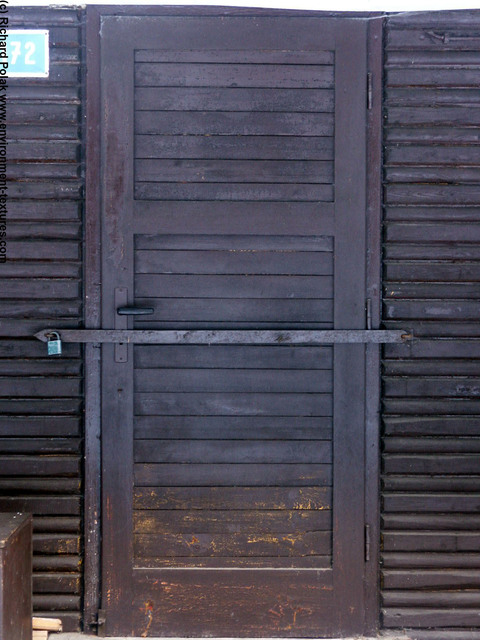 Single Old Wooden Doors