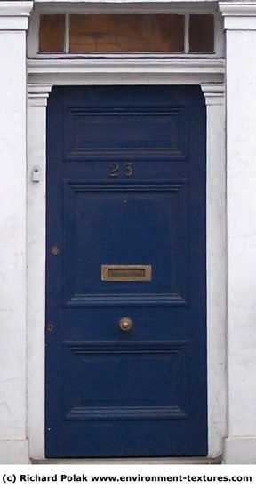 Single Old Wooden Doors