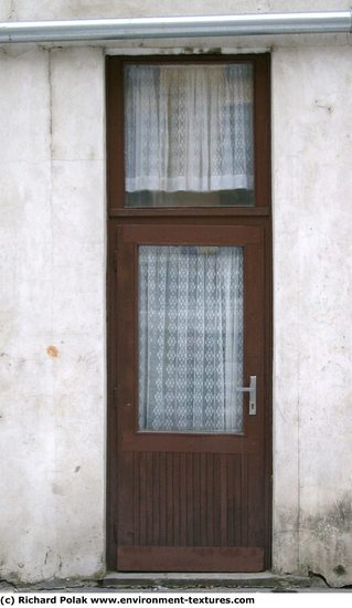 Single Old Wooden Doors