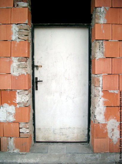 Single Old Wooden Doors