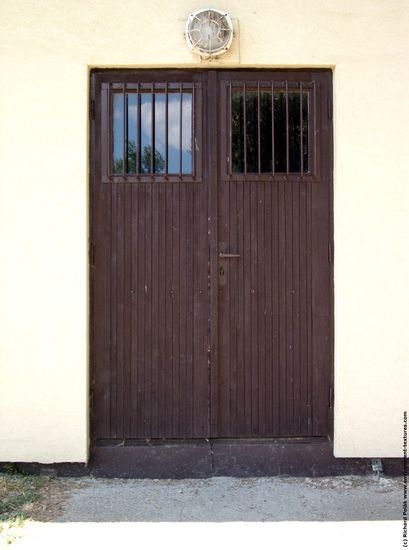 Double Wooden Doors