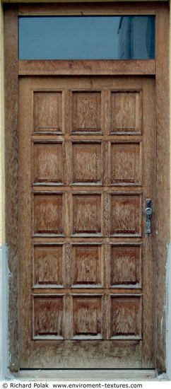 Single Old Wooden Doors