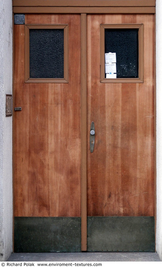 Double Wooden Doors