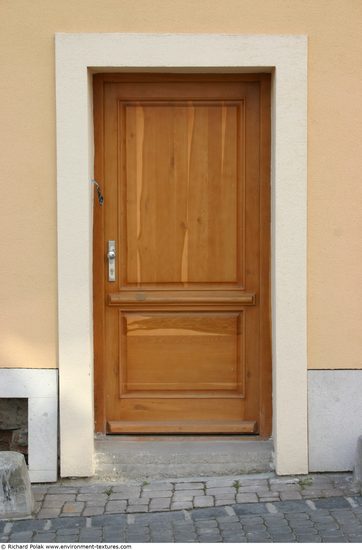 Single New Wooden Doors