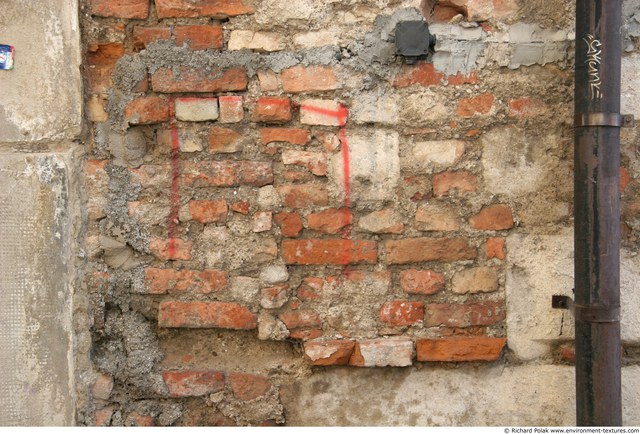 Wall Bricks Damaged