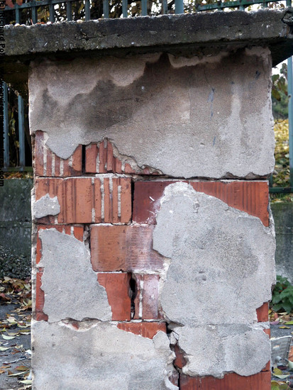 Wall Bricks Damaged