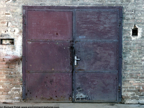 Double Metal Doors