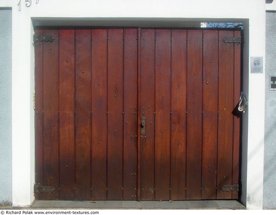 Double Wooden Doors