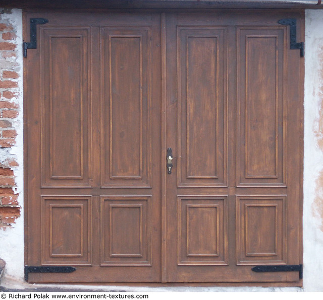 Double Wooden Doors