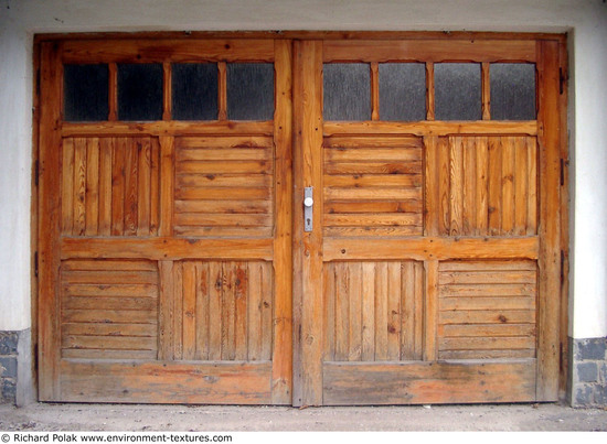 Double Wooden Doors