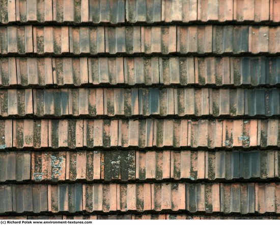 Ceramic Roofs - Textures