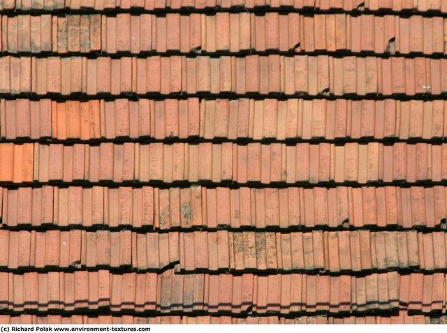 Ceramic Roofs - Textures