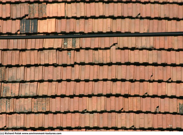 Ceramic Roofs - Textures