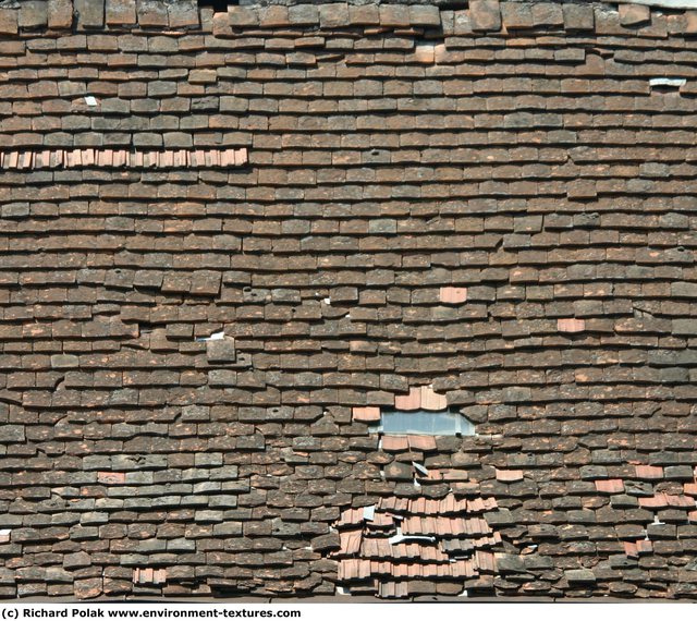 Ceramic Roofs - Textures