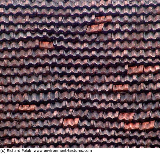 Ceramic Roofs - Textures