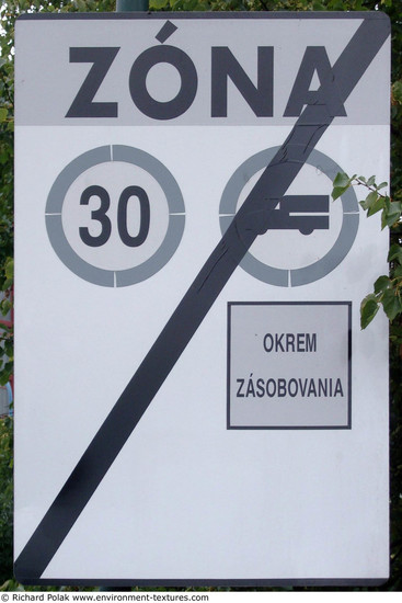 Various Traffic Signs