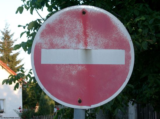 Prohibition Traffic Signs